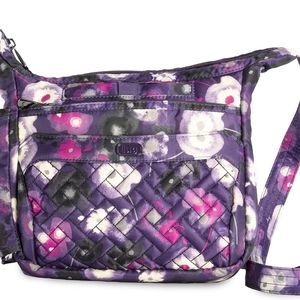 ***NWT***  Lug Flutter 3.0 Crossbody Bag - watercolor purple